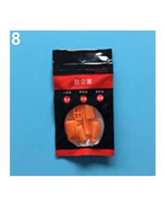 Bluelans Soft Silicone Anti Dust Port Plugs Cover Stopper for Notebook MacBook Pro Air 13 MacBook Air (Orange)