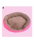 Bluelans Winter Warm Soft Fleece Puppy Pet Dog Cat Large Bed House Basket Nest Mat M (Rose)