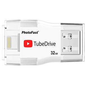 فلش مموری فوتوفست مدل TubeDrive با ظرفیت 16 گیگابایت PhotoFast TubeDrive 16GB flash Memory
