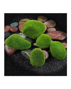 Bluelans 5 Pcs Artificial Green Grass Moss Foam Stone Micro Landscape Terrariums Decor