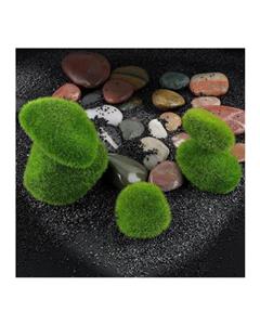 Bluelans 5 Pcs Artificial Green Grass Moss Foam Stone Micro Landscape Terrariums Decor