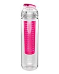 Bluelans 800ml Creative Fruit Juice  Outdoor Sport Water Cup  Rose Red