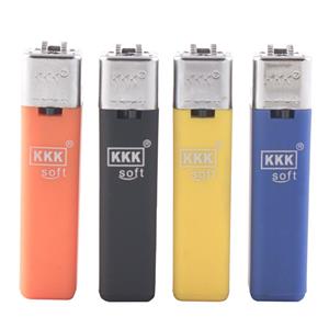 فندک سنگی KKK مدل Soft رنگی بسته 4عددی