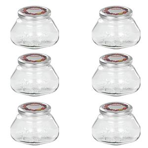 ظرف مربای لایف هایت کد 36003 بسته 6 عددی