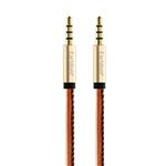 Earldom ET-AUX20 Leather Brown Cable 1.8m