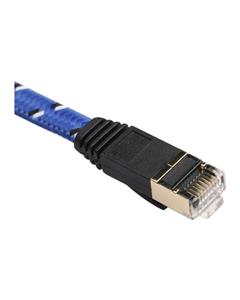 Bluelans 8M Blue Cat 7 RJ45 Shielded Twisted Pair LAN Network Ethernet Cable Internet Cord