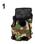 Bluelans Dog Cat Puppy Head Legs Out Canvas Carrier L (Green)