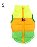 (Bluelans Dog Cat Coat Jacket Pet Supplies Clothes Winter Apparel Clothing Puppy Costume S (Green+Yellow