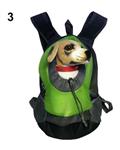 (Bluelans Dog Cat Puppy Head Out Front Drawstring Oxford Fabric Carrier M (Green