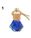 Bluelans Creative Air Fresheners Fragrance Essential Oil Diffuser Car Hanging Perfume (Blue)