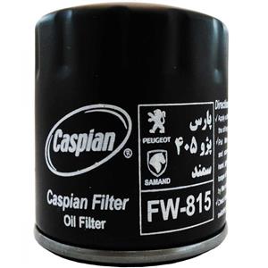 فیلتر روغن خودروی کاسپین مدل FW 815 مناسب برای پژو 405 