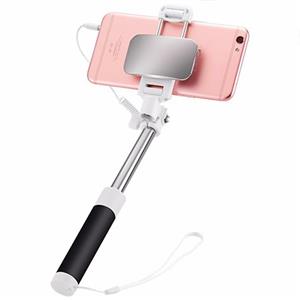 مونوپاد سیم دار هوکو مدل K2 HOCO Selfie Stick 3.5mm Jack Magic Mirror Wire Control 