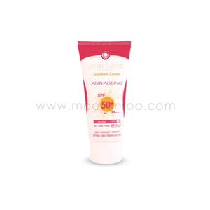  کرم ضد آفتاب و ضد چروک   SPF50 بژ متوسط سان سیف 