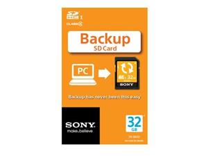 کارت حافظه اس دی 32GB Back Up SD Card -SNBA32 Sony 32GB Back Up SD Card - SNBA32
