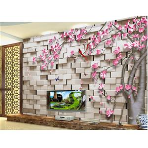 کاغذ دیواری سالسو طرحA002 lovely flower salso Wallpaper