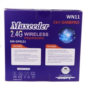 دسته تک شوک دار بیسیم Maxeeder MX-GP9121 WN11 Maxeeder  MX-GP9121 WN11 Gamepad