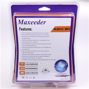 دسته بازی بی سیم مکسیدر  مدل  MX-GP8121 WN13 بسته دو عددی
