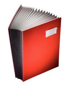LEITZ Signature Books 5700-00-25 کارتابل 20 برگی قرمز لایتز 