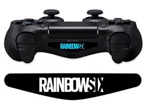 برچسب لایت بار PS4 طرح Rainbow Six Logo