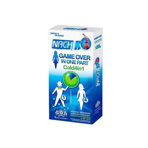 کاندوم تاخیری تحریک کننده بانوان سرد مدل Game Over In One Part Cold 4in1 کدکس 12 عددی