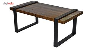 میز جلو مبلی  مدل روستیک کد 01