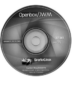 sparky linux 4.6.1 MinimalGUI no codecs 32bit DVD 