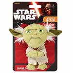 عروسک پولیشی استاروارز کلیپ دار سخن گو مدل Yoda Talking Plush Clip-on