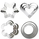 کاتر شیرینی پزی مدل Cookie Cutter بسته 12 عددی