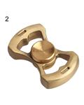 Bluelans Bluelans¬Æ Metal Two Leaves Bow Tie Knots Style Hand Spinner EDC Fidget for Kids Adult (Golden)