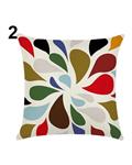 Bluelans Bluelans Square Geometric Pattern Throw Cushion Cover Home Sofa Decor (2)