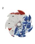 Bluelans Bluelans¬Æ Camouflage Graffiti Gear Pinwheel Fidget Hand Finger Spinner EDC Focus Desk Toy (#02)