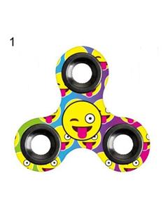 Bluelans Bluelans¬Æ Funny Smile Trick Emoticon Fidget Hand Tri-Spinner Stress Relief Focus Desk Toy (1#) 