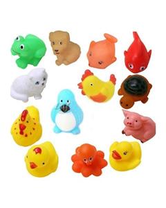 Bluelans Bluelans¬Æ Baby Rubber Float Bath Animals Toys 13-piece Set