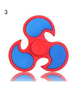 Bluelans Bluelans¬Æ Hand Fidget Fidget Spinner Wind-Fire Wheel Chinese Red Fidget EDC Finger Toy ADHD Autism Adult (Blue + Red)