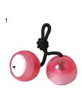 Bluelans Bluelans¬Æ LED Luminous Yo-Yo Fidget Hand Spinning Ball Finger Spinner Stress Relief Toy (Red)