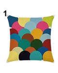 Bluelans Bluelans Square Geometric Pattern Throw Cushion Cover Home Sofa Decor (1)