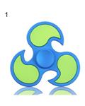 Bluelans Bluelans¬Æ Hand Fidget Fidget Spinner Wind-Fire Wheel Chinese Red Fidget EDC Finger Toy ADHD Autism Adult (Blue + Green)