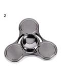 Bluelans Bluelans¬Æ Portable Hand Spinner Tri Fidget Focus Anti Stress Desk Toy (Silver)