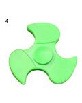 Bluelans Bluelans¬Æ LED Light Bluetooth Speaker Fidget Hand Pinwheel Tri Spinner EDC Fingertip Gyro (Green)