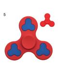 Bluelans Bluelans¬Æ Colorful Plum Blossom Flower Hand Spinner Stress Reliever Fidget Finger Desk Toy (Red)