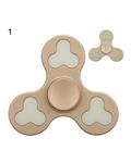 Bluelans Bluelans¬Æ Colorful Plum Blossom Flower Hand Spinner Stress Reliever Fidget Finger Desk Toy (Gold)