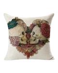 Bluelans Bluelans Square Cushion Covers Vintage Skull Print Throw Pillow Case Amazing Home Decor