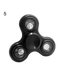 Bluelans Bluelans¬Æ LED Light Hand Tri-Spinner Finger Fidget Autism ADD Focus EDC Desk Toy (Black)