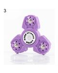 Bluelans Bluelans¬Æ Cross Shape Finger Spinner Tri Windmill Fidget Hand Gyro Adult Kids Focus Toy (Purple) Type 1