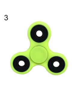 Bluelans Bluelans¬Æ Glowing Tri Fidget Hand Spinner Focus Toy Fingertip Gyro (Green)