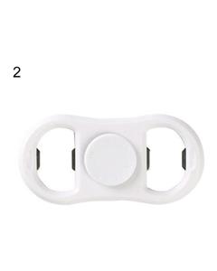 Bluelans Bluelans¬Æ Bottle Opener Hand Spinner Tri-Spinner Gyro EDC Fingertip Focus Toy Kids Adult (White)