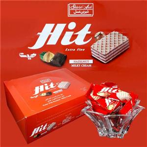 ویفر Hit شیرین عسل با کرم شیری و طعم فندقی
