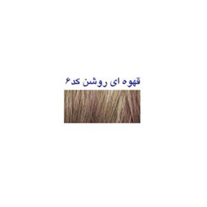 پودر مو پرفکت کد 6 قهوه ای روشن Perfect Hair Filler 