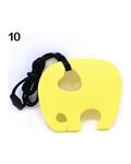 Bluelans Bluelans Silicone Elephant Teething Pacifier Pendant Soother Teether for Baby Infant (Yellow)(Not Specified)(OVERSEAS)