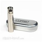 فندک کلیپر اصل رنگ نقره ای مات  Original Clipper Lighter Chrome Color